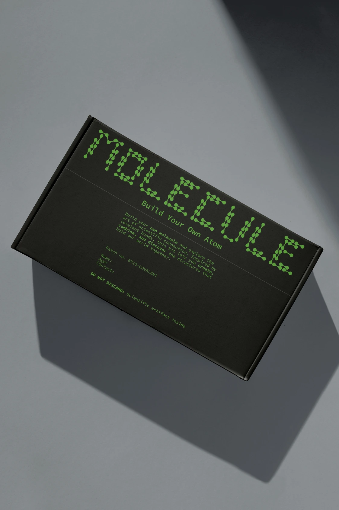 Covalent — glass display mockup